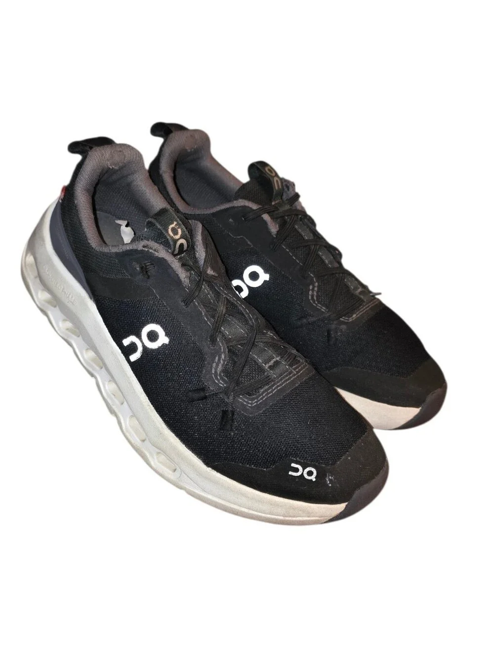 On Cloud CloudLeap Kids Black And White Sneakers